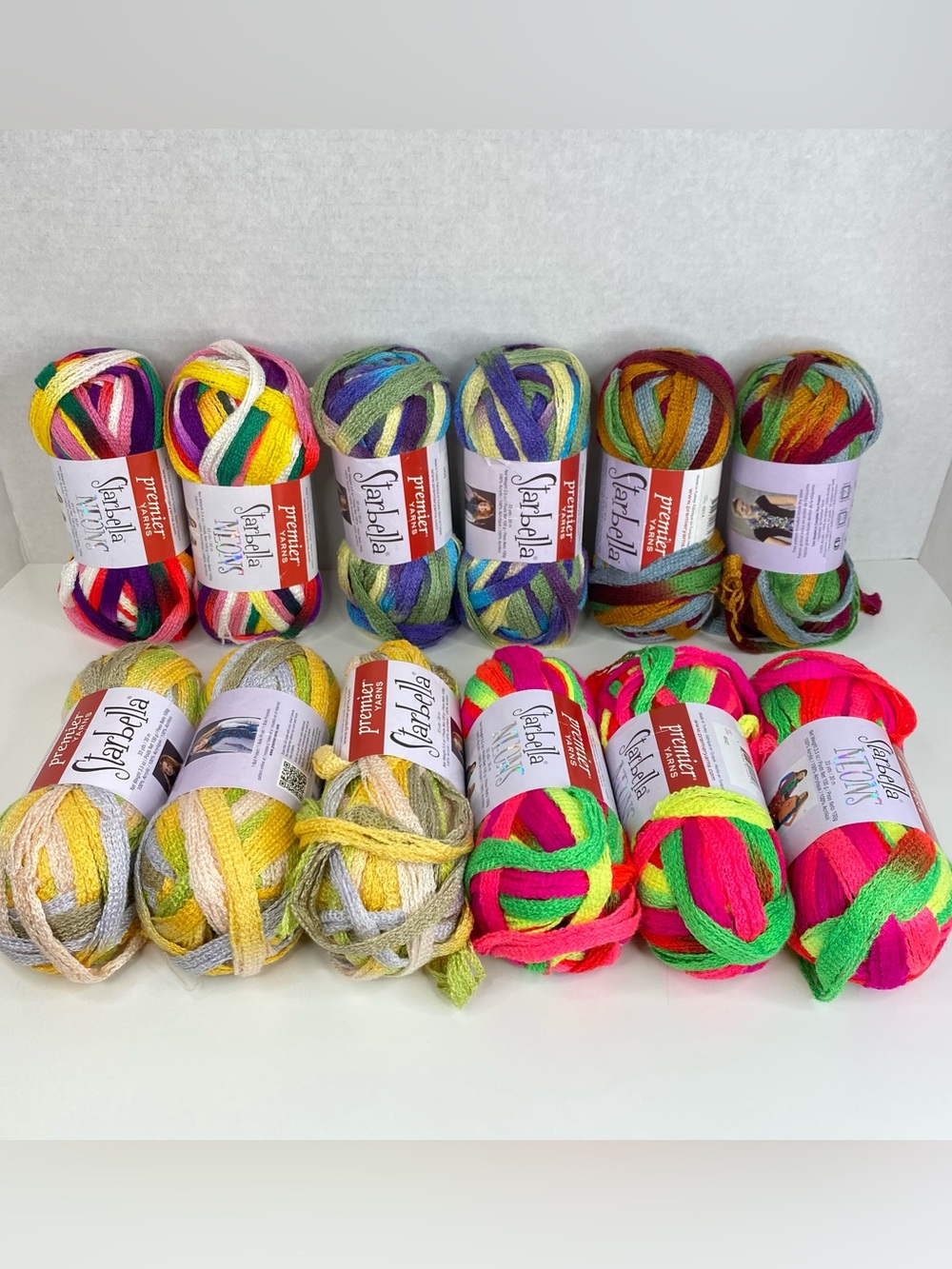Premier Yarns Starbella Parrot Circus Wild Hydrangeas April Showers Caribbean